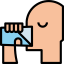 Drinking water icon 64x64