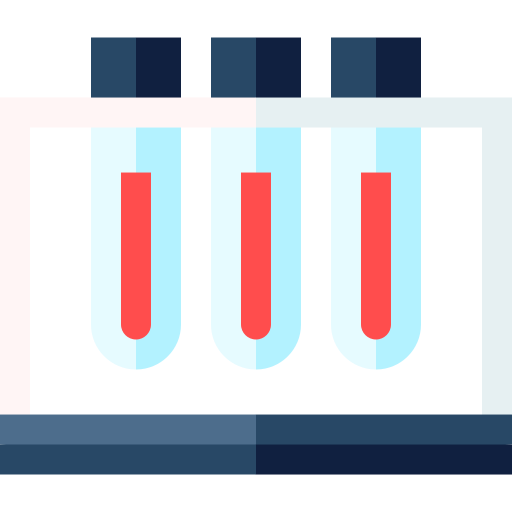 Test tubes icon