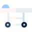 Medical stretcher icon 64x64