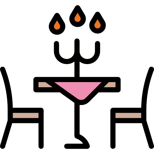 Dinner table icon