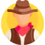 Cowboy icon 64x64