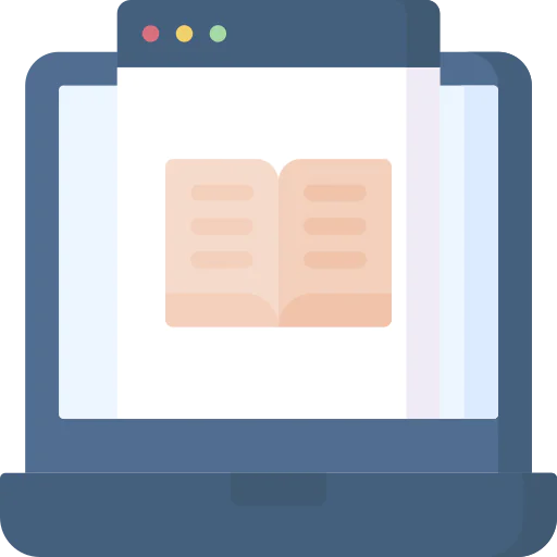 Online learning icon