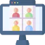 Video conference icon 64x64