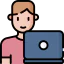 Online learning icon 64x64