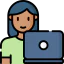 Online learning icon 64x64