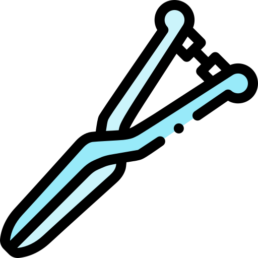 Surgery tools icon