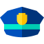 Police cap icon 64x64