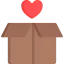 Heart box icon 64x64