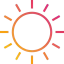 Sun icon 64x64