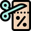 Price cut icon 64x64