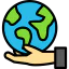 Planet earth icon 64x64