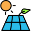 Solar panel icon 64x64