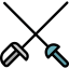 Fencing icon 64x64