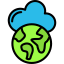 Earth globe icon 64x64