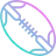 Rugby ball icon 64x64