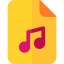 Music file icon 64x64