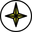 Wind rose biểu tượng 64x64