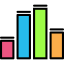 Bars graphic icon 64x64