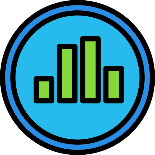 Bars graphic icon