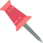 Push pin icon 64x64