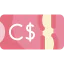 Canadian dollar icon 64x64