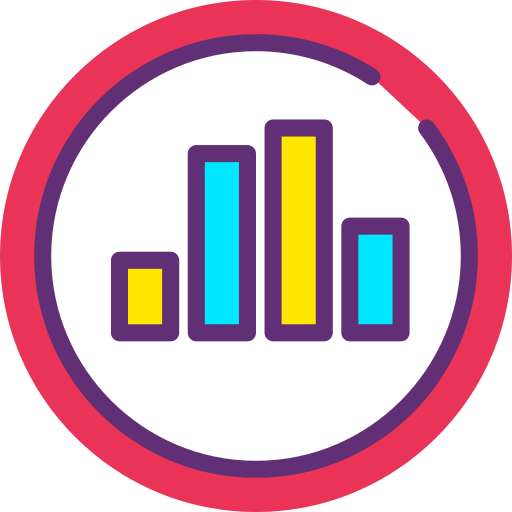 Bars graphic icon