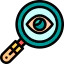 Magnifying glass アイコン 64x64