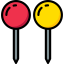 Pins icon 64x64