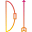 Bow and arrow ícono 64x64