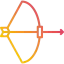 Bow and arrow ícono 64x64