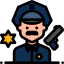 Policeman icône 64x64