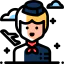 Stewardess icon 64x64