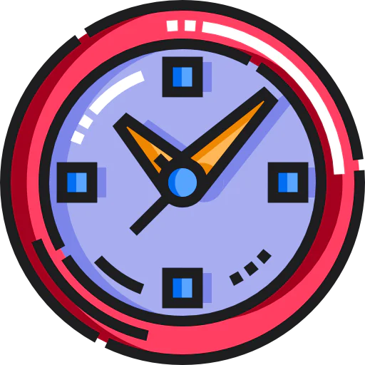 Wall clock icon