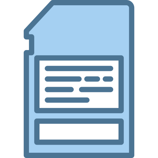 Memory card icon