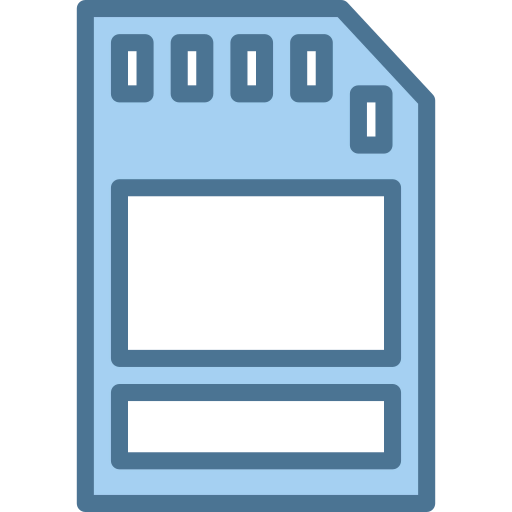 Memory card icon
