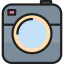 Photo camera icon 64x64