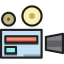 Movie camera icon 64x64
