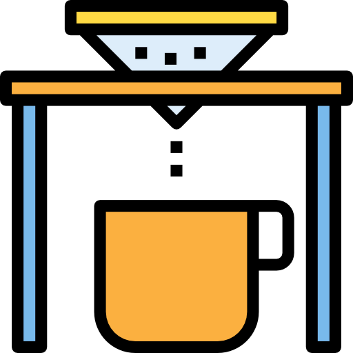 Coffee filter icon