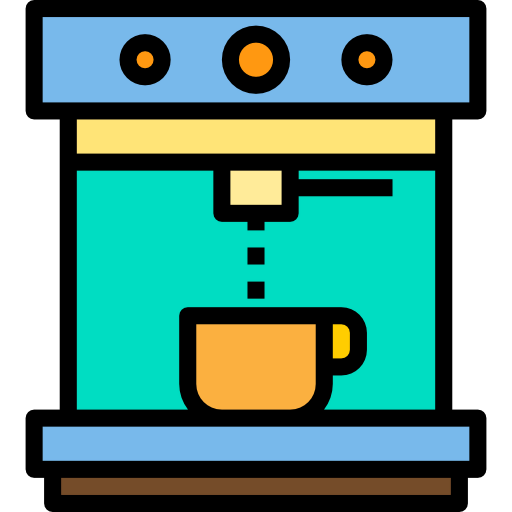 Coffee machine icon