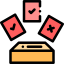Ballot box icon 64x64