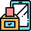 Online voting icon 64x64