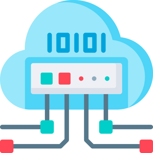 Cloud storage icon