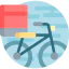 Delivery bike Symbol 64x64