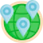 Globe grid アイコン 64x64