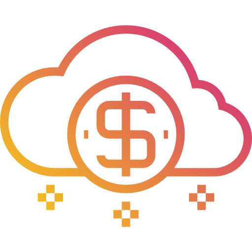 Cloud computing icon