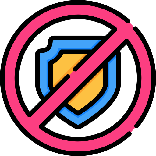 Unprotected icon