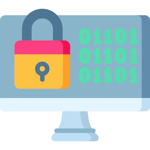 Binary code icon