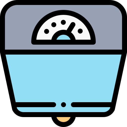 Weight scale icon