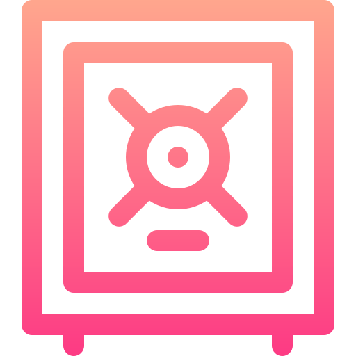 Safe box icon
