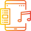 Music and multimedia icon 64x64